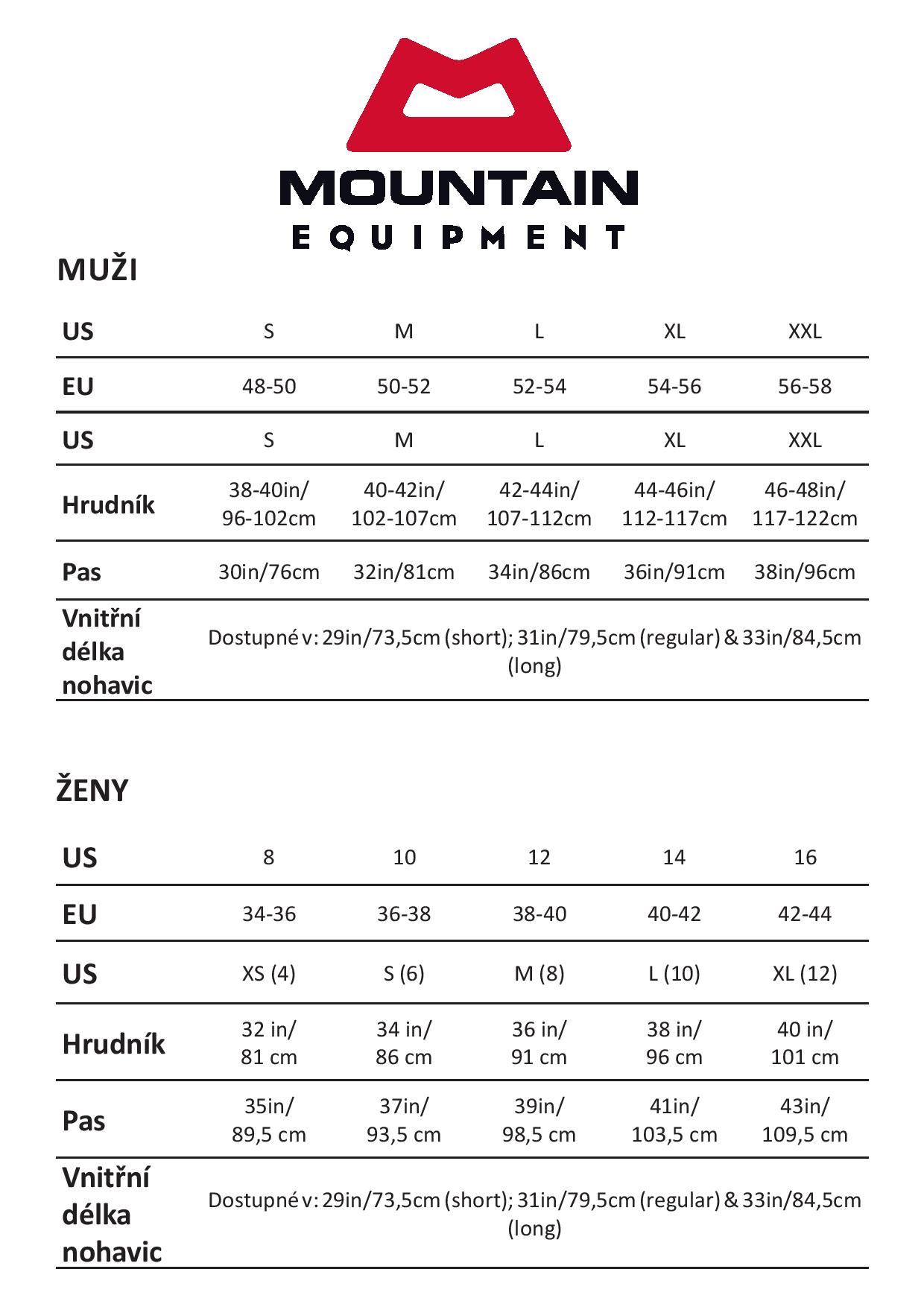 Tabulka_velikostí_Mountain_Equipment